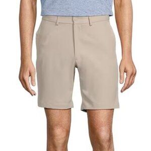 NWT Roundtree & Yorke Performance Flat Front Straight Fit Shorts Size 42